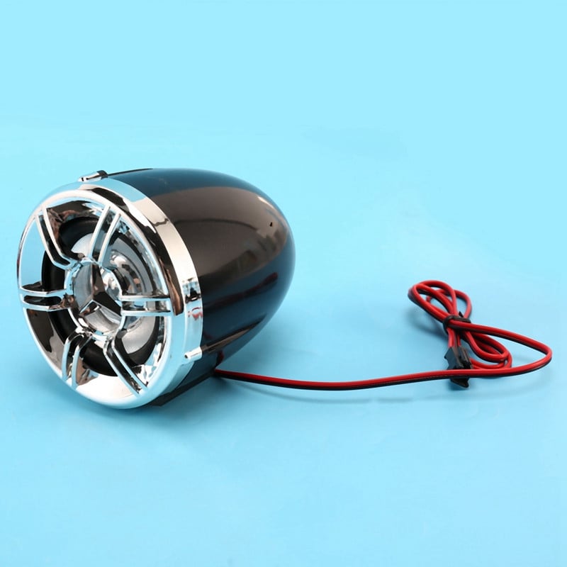 Motorkerékpár audio hangrendszer sztereó hangszóró vízálló motoros robogó FM rádió Bluetooth USB TF MP3 zenelejátszó készlet