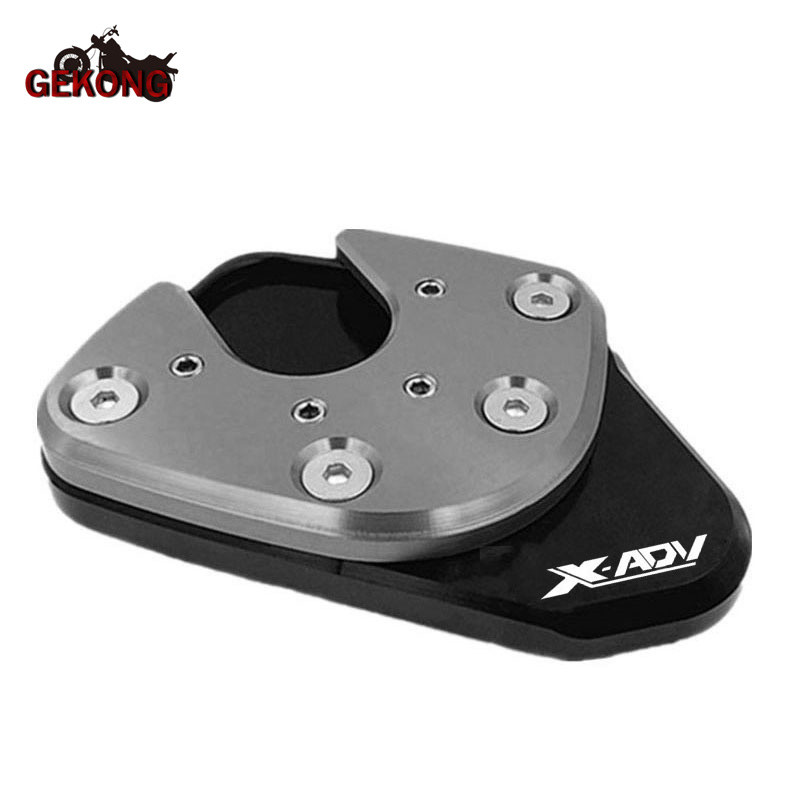 Pentru HONDA XADV X-ADV 750 2017 2018 X ADV Accesorii pentru motociclete Suport de picior Suport lateral Extensie pentru plăcuță de mărire pentru suport lateral 4