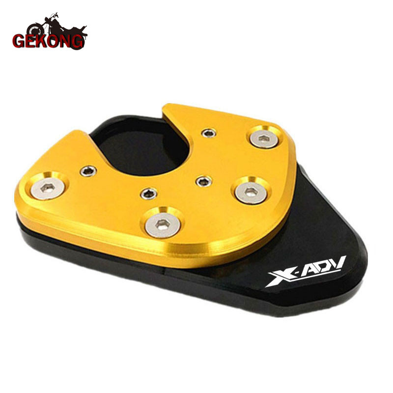 Pentru HONDA XADV X-ADV 750 2017 2018 X ADV Accesorii pentru motociclete Suport de picior Suport lateral Extensie pentru plăcuță de mărire pentru suport lateral 4