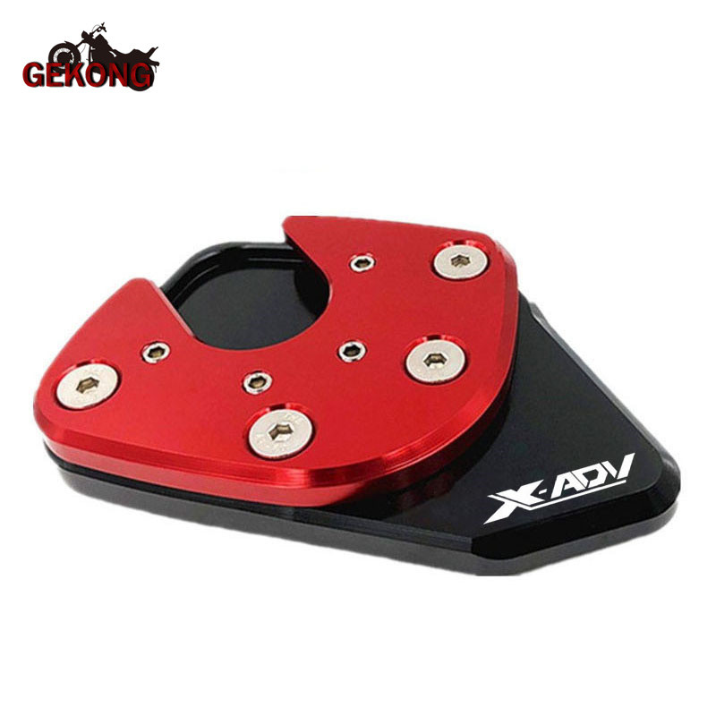 Pentru HONDA XADV X-ADV 750 2017 2018 X ADV Accesorii pentru motociclete Suport de picior Suport lateral Extensie pentru plăcuță de mărire pentru suport lateral 4