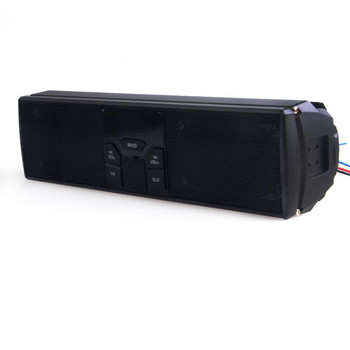 Οθόνη LED Μοτοσικλέτας Bluetooth Audio Sound System APP Έλεγχος MP3/TF/USB FM Ηχεία Αξεσουάρ Moto Αντικλεπτικά