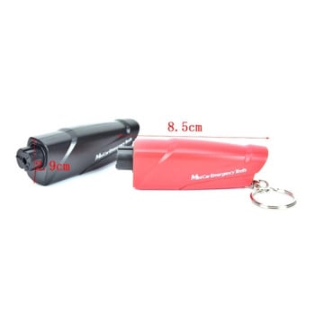 Car Mini Safety Hammer διακόπτης παραθύρου Rescue Kit Life Saving Κόφτης ζωνών ασφαλείας Θραύση παραθύρου Glass Emergency Hammer Rescue Kit