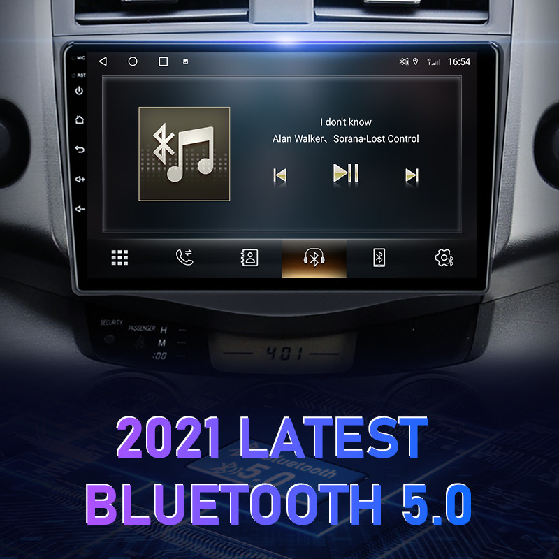JMCQ 2Din 4G Android 11 autórádió sztereó multimédiás videó lejátszó Toyota RAV4 2005-2013 Navigációs GPS Carplay Wifi Bluetoothhoz