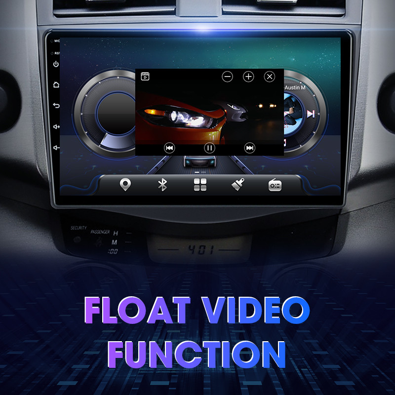 JMCQ 2Din 4G Android 11 autórádió sztereó multimédiás videó lejátszó Toyota RAV4 2005-2013 Navigációs GPS Carplay Wifi Bluetoothhoz