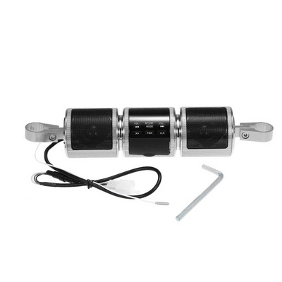 MT487 Motocicletă MP3 Music Player Difuzor BT Radio FM Suport reglabil rezistent la apă Player audio stereo