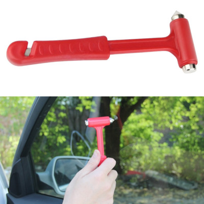 Biztonsági öv vágó ablaküveg törő autómentő szerszám mini autó biztonsági kalapács