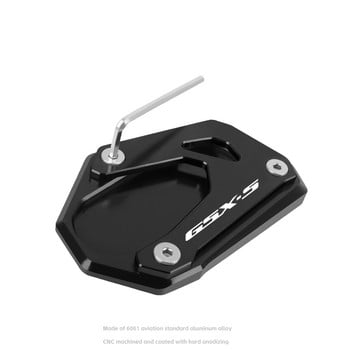 GSX-S1000GT 2022 CNC Kickstand μοτοσικλέτας Πλαϊνή βάση Μεγέθυνση Επέκταση ποδιού για Suzuki GSX-S 1000GT gsxs 1000 gt gsxs1000gt