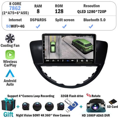 Android 12 Pentru Subaru Tribeca 2008 - 2014 Radio Auto Navigare Multimedia Video Player DVR Monitor Ecran Autoradio Carplay GPS