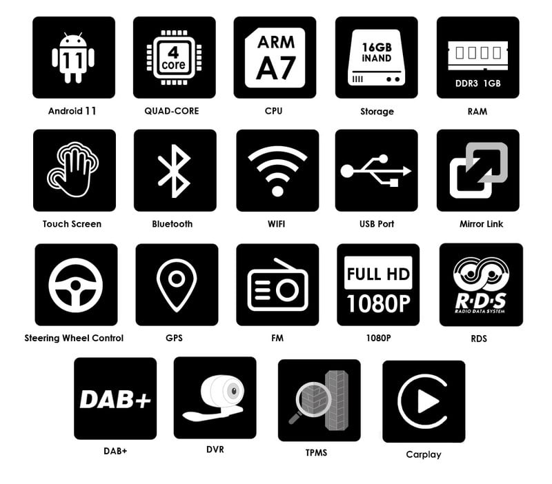 Radio 2 Din Android 10 pentru VW Polo golf 5 6 Plusat Pass B6 Jetta Tiguan Touran Sharan Scirocco Caddy Seat Carplay Auto RDS