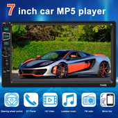 AHOUDY Bluetooth авторадио HD сензорен екран FM аудио 2 Din мултимедиен видео плейър 7040B за автомобилни радиостанции Toyota KIA Ford VW