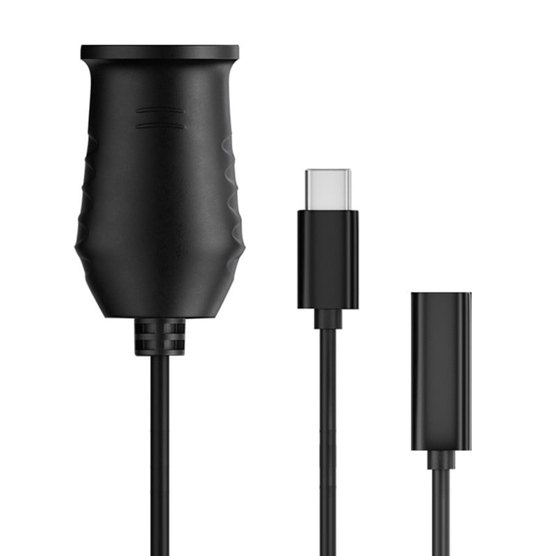 65W tip C tip C priză pentru brichetă mașină Accesorii pentru mașină Brichetă pentru încărcare Linie electrică de conversie pentru GPS E-Dog M