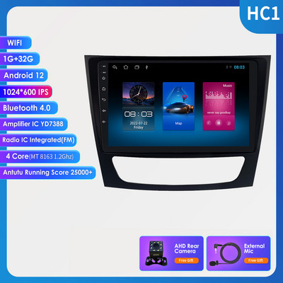 Autoradio Android Audio pentru Mercedes W211 W219 W209 W463 Carplay 2002-2011 Auto Stereo Video Player Multimedia GPS AUDIO 8G+128G