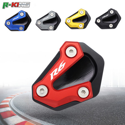 Pentru Yamaha YZF-600 R6 2006-2016 2015 2014 2013 2012 Motocicletă CNC Suport Picior Suport lateral Extensie Pad Placă Suport Mărire