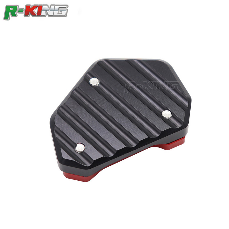 Yamaha YZF-600 R6-hoz 2006-2016 2015 2014 2013 2012 Motorkerékpár CNC kitámasztó láb oldalsó állvány hosszabbító betét tartólemeze nagyítás