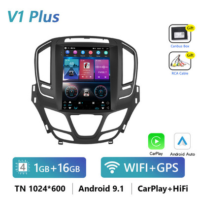 Podofo 8G+128G CarPlay pentru Opel Insignia 2014-2018 Android Auto Radio Player Multimedia 2din HiFi 4G Receptor Stereo AutoRadio