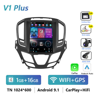 Podofo 8G+128G CarPlay pentru Opel Insignia 2014-2018 Android Auto Radio Player Multimedia 2din HiFi 4G Receptor Stereo AutoRadio