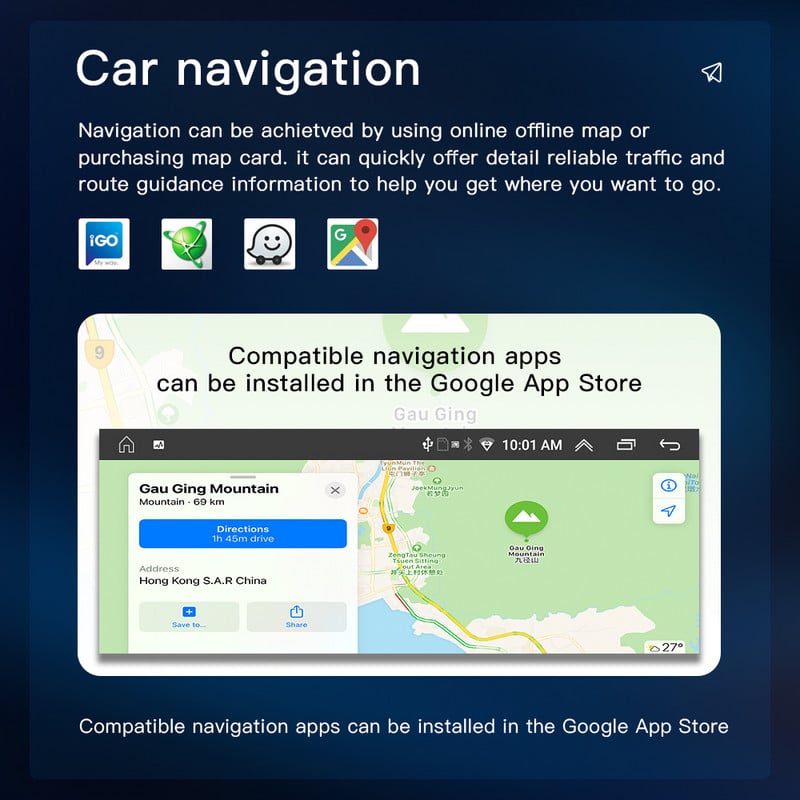 Uckazy 8 Core 2 din Android 11 Radio Auto Pentru Audi A3 8 11 P S3 2003-2012 RS3 Sportback Radio Multimedia GPS Audio Navigatie Unitate principala Carplay RDS DSP 8GB Wifi