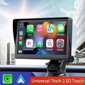 Radio de mașină universal de 7 inchi FM Player video multimedia portabil fără fir Apple CarPlay Android Ecran tactil automat pentru BMW VW KIA