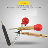 Localizator automat de perforare centrală Localizator de tip arc Dispozitiv de concasare pentru fereastră de zgură de sticlă Grup de perforare Poanson central