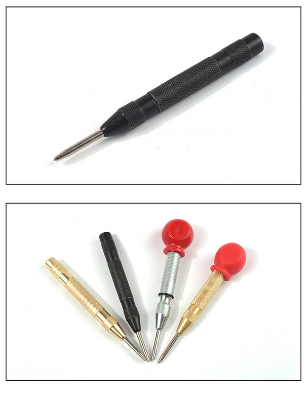 Localizator automat de perforare centrală Localizator de tip arc Dispozitiv de concasare pentru fereastră de zgură de sticlă Grup de perforare Poanson central