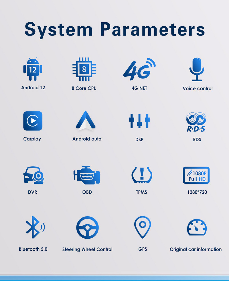 Radio auto Android 9 inch 2Din pentru Mazda 5 2005-2010 Multimedia RDS Autoradio Stereo Video Audio BT RDS 4G-LTE Carplay 8G+128G