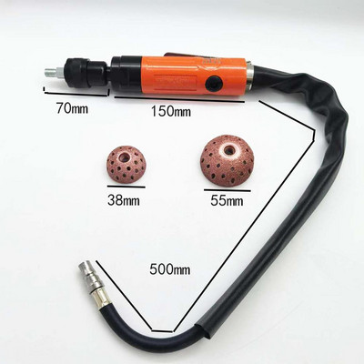 Mașină de lustruit pneumatic fără tub de viteză mică, reparare auto, instrumente profesionale de diagnosticare a anvelopelor cu roată de șlefuit de 38 mm