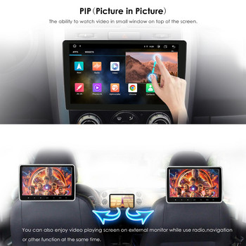 9-инчов сензорен екран с табло 2 Din Android автомобилно радио GPS за Honda CRV 2007-2011 Стерео WiFi 4G Bluetooth DSP волан