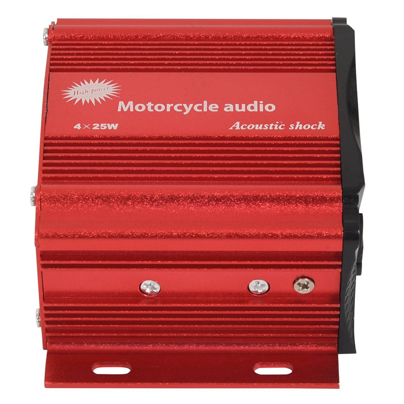 Difuzoare Bluetooth impermeabile pentru motociclete de 3 inchi Amplificator cu 4 canale Mp3 Muzica Sunet Audio Sistem de amplificare stereo