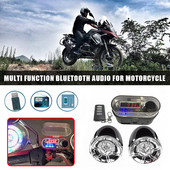 Difuzor motocicletă Sistem audio stereo Impermeabil compatibil Bluetooth Mâini libere Radio TF FM USB Încărcător rapid Accesorii moto