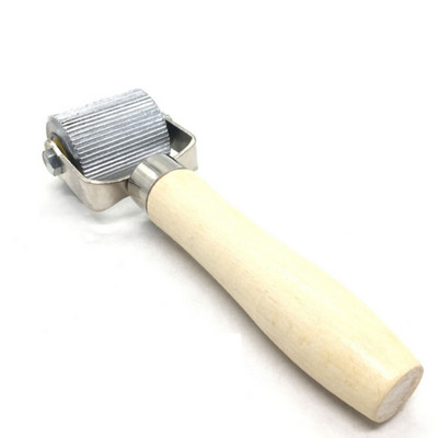 Kit de reparare a anvelopelor de mașină Roller Auto Patch Roller Repararea roților de motociclete cu mâner din lemn Instrument de reparare a anvelopelor pentru accesorii auto