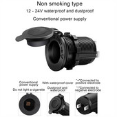 Új autós szivargyújtó töltő kábel Aljzat dugós csatlakozó adapter 1db