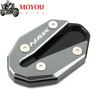 YAMAHA NMAX155 NMAX125 N-MAX 125 NMAX 155 2020 2021 típushoz Motorkerékpár láb oldalsó állvány hosszabbító betét tartólemez kiegészítő tartója