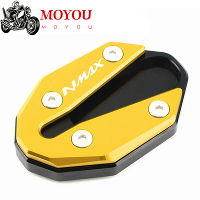 YAMAHA NMAX155 NMAX125 N-MAX 125 NMAX 155 2020 2021 típushoz Motorkerékpár láb oldalsó állvány hosszabbító betét tartólemez kiegészítő tartója