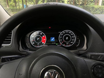 Ψηφιακό ταμπλό Ταχύμετρο LCD CockPit εικονικού συμπλέγματος οργάνων για Volkswagen VW Golf 6 GTI Passat B7 B6 CC Scirocco