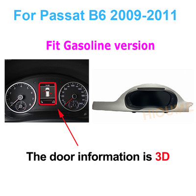 Digitaalne armatuurlaua paneel virtuaalne näidikuplokk CockPit LCD spidomeeter Volkswagen VW Golf 6 GTI Passat B7 B6 CC Scirocco jaoks
