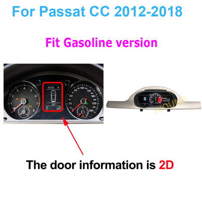 Digitaalne armatuurlaua paneel virtuaalne näidikuplokk CockPit LCD spidomeeter Volkswagen VW Golf 6 GTI Passat B7 B6 CC Scirocco jaoks