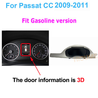 Digitaalne armatuurlaua paneel virtuaalne näidikuplokk CockPit LCD spidomeeter Volkswagen VW Golf 6 GTI Passat B7 B6 CC Scirocco jaoks