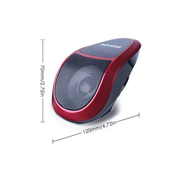 Ηχεία Bluetooth μοτοσικλέτας Αδιάβροχα στερεοφωνικό σύστημα ενισχυτή ήχου Αναπαραγωγή Bluetooth Ραδιόφωνο FM U Αναπαραγωγή δίσκου