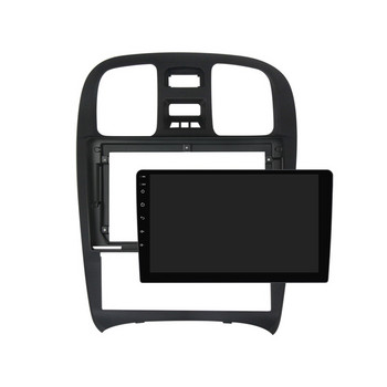За Android Всичко-в-едно Автомобилно радио Фасция Комплект за табло Fit Installation Trim Facia Face Panel Frame for Hyundai Sonata Fe 2004-2012