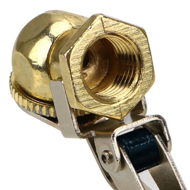 Instrumente de reparare a anvelopelor pentru schimbătorul de anvelope, picior cu bile cu clips, mandrina de aer pentru mașină, kit de montare pentru umflator anvelope, supapă roată anvelope 6mm 8mm