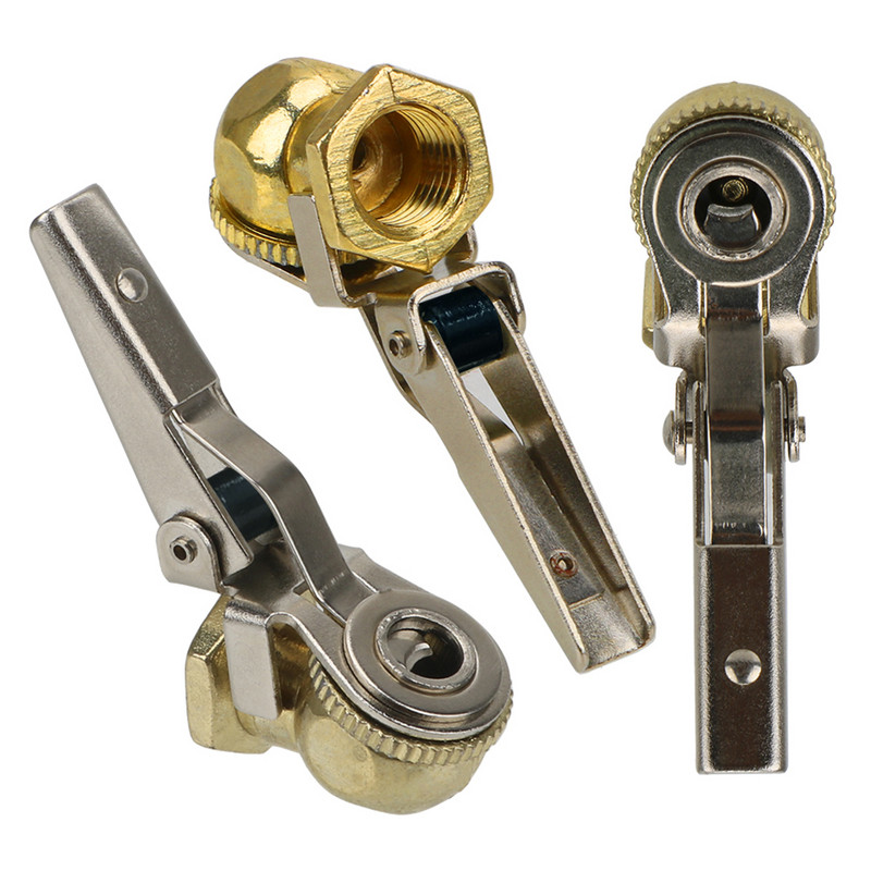 Instrumente de reparare a anvelopelor pentru schimbătorul de anvelope, picior cu bile cu clips, mandrina de aer pentru mașină, kit de montare pentru umflator anvelope, supapă roată anvelope 6mm 8mm