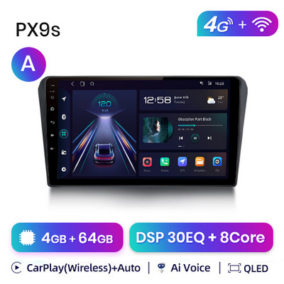 AWESAFE PX9s za Toyotu Avensis 2002 - 2008 Android auto radio auto video playeri CarPlay Android Auto GPS No 2 din 2din DVD