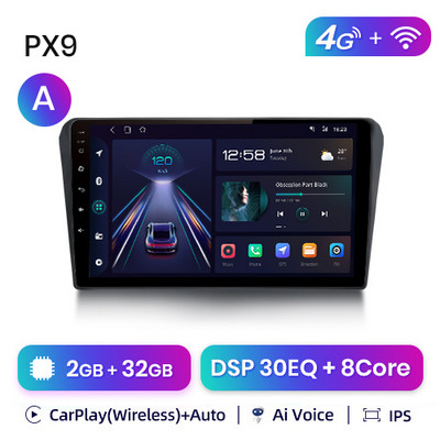 AWESAFE PX9s za Toyotu Avensis 2002 - 2008 Android auto radio auto video playeri CarPlay Android Auto GPS No 2 din 2din DVD
