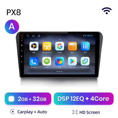 AWESAFE PX9s za Toyotu Avensis 2002 - 2008 Android auto radio auto video playeri CarPlay Android Auto GPS No 2 din 2din DVD