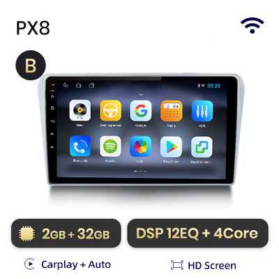 AWESAFE PX9s za Toyotu Avensis 2002 - 2008 Android auto radio auto video playeri CarPlay Android Auto GPS No 2 din 2din DVD