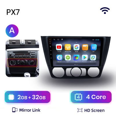 AWESAFE PX9s Pentru BMW 1 - seria 1 e87 2004 - 2011 Android Auto Radio Playere video auto CarPlay Android Auto GPS No 2 din 2din DVD