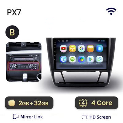 AWESAFE PX9s Pentru BMW 1 - seria 1 e87 2004 - 2011 Android Auto Radio Playere video auto CarPlay Android Auto GPS No 2 din 2din DVD