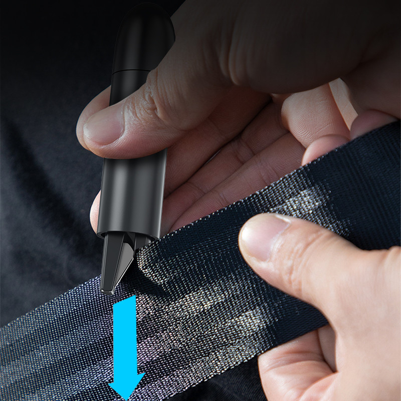 Ciocan de evacuare pentru mașină Dispărător de ferestre Poanson Cutter centură de siguranță Instrument de urgență pentru mașină pentru Nissan Juke Qashqai Patrol