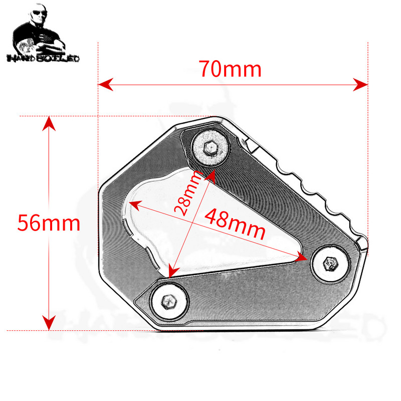 S1000 RR Suport de picior pentru motocicletă din aluminiu CNC, lateral mărit, Suport de parcare pentru bmw s1000rr s 1000 rr 2019-2021 2022