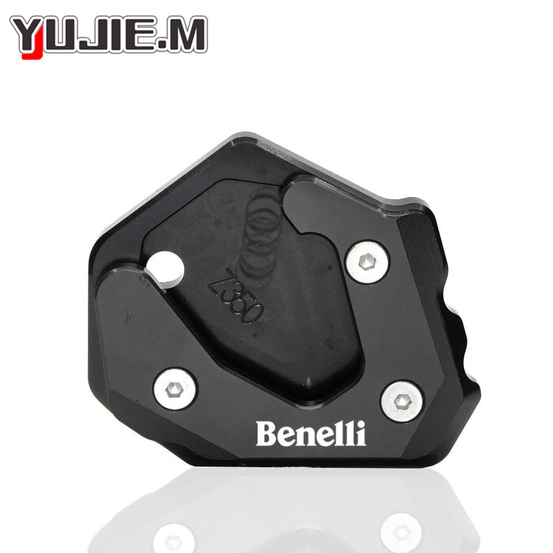 Suport pentru motociclete Placă de mărire Picior Suport lateral Extensie mărită pentru Benelli Leoncino 500 250 Leoncino500 BJ500 BJ250 300